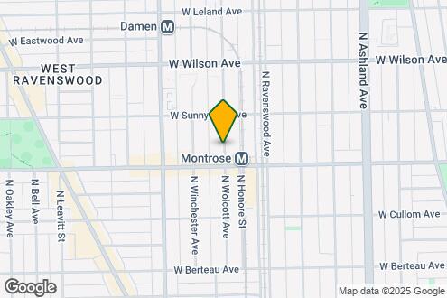 Map Image of the Property - 4420 N Wolcott Ave