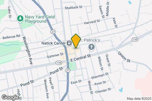 Map Image of the Property - The Flats at Natick Center