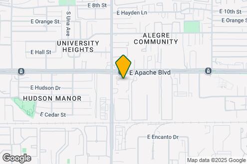 Map Image of the Property - 1811 E Apache Blvd