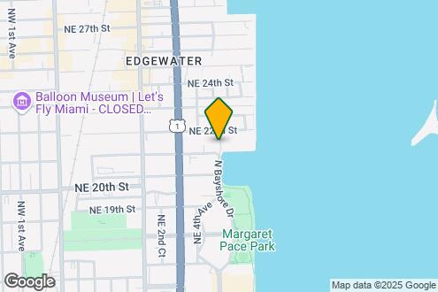 Map Image of the Property - 2150 N Bayshore Dr