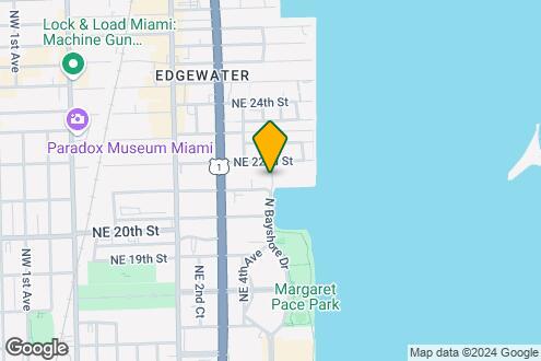 Map Image of the Property - 2150 N Bayshore Dr