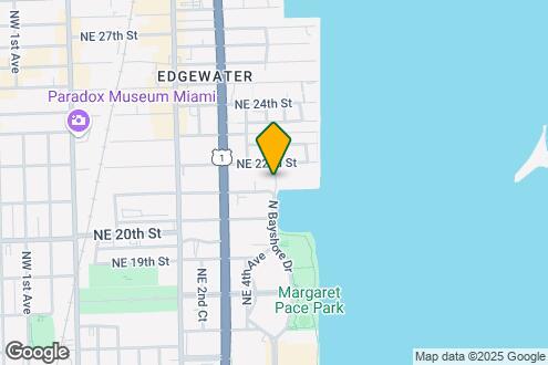 Map Image of the Property - 2150 N Bayshore Dr