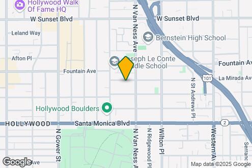 Map Image of the Property - 5820 La Mirada Ave