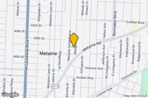 Imagen del Mapa de la Propiedad - 21 Metairie Ct