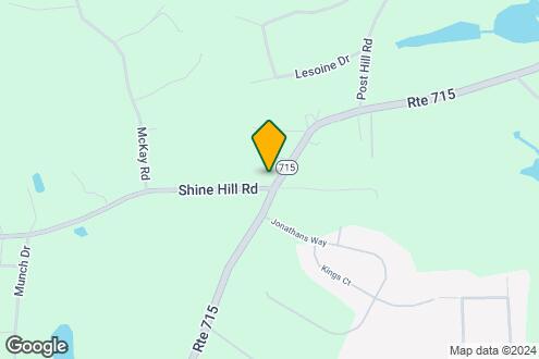 Map Image of the Property - 349 Shine Hill Rd