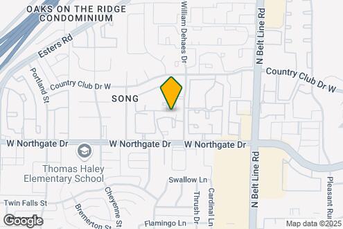 Map Image of the Property - 3607 W Northgate Dr