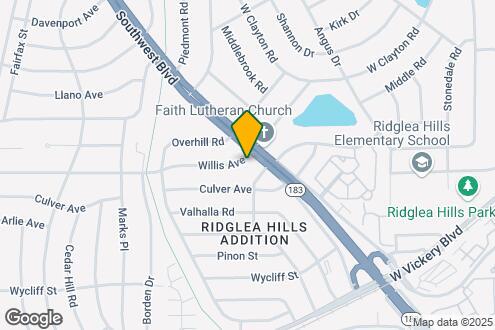 Map Image of the Property - 7005 Willis Ave