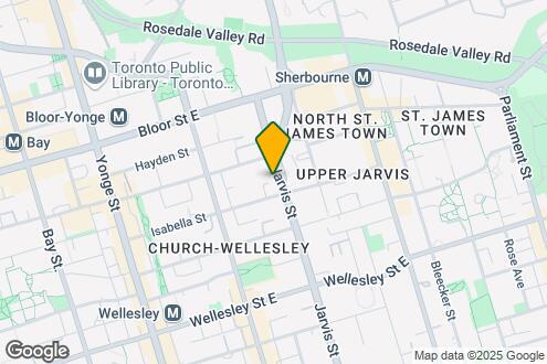 Map Image of the Property - 550 Jarvis St