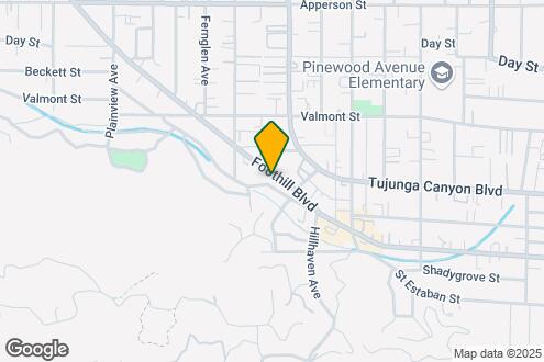 Map Image of the Property - 7320 Foothill Blvd