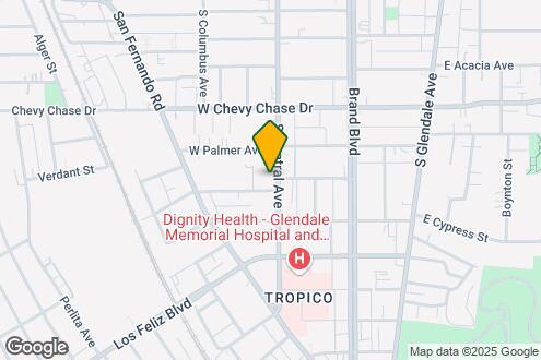 Map Image of the Property - 1229 South Central Ave