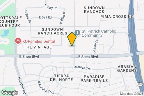 Map Image of the Property - 10620 N 84th St