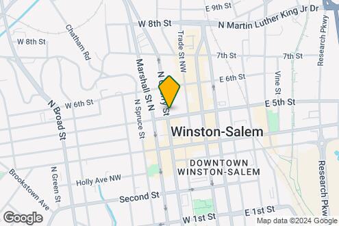 Imagen del Mapa de la Propiedad - Village Lofts of Winston-Salem