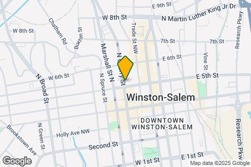 Map Image of the Property - Village Lofts of Winston-Salem