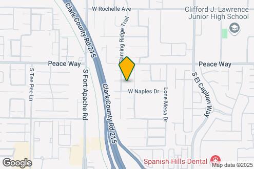 Map Image of the Property - 9245 Volcanic Cactus Ct