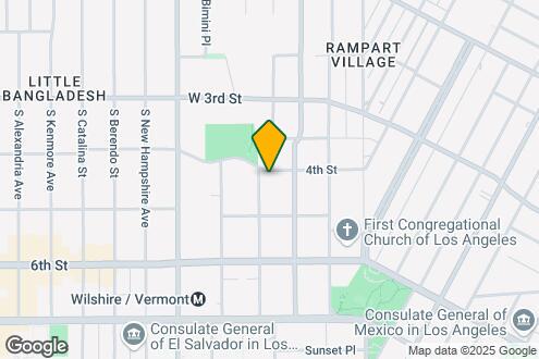 Map Image of the Property - 400 S Westmoreland Ave