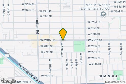 Map Image of the Property - 990 W 29th St