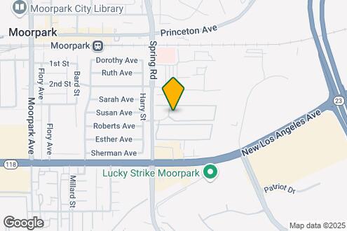 Map Image of the Property - Woodcreek Apartments