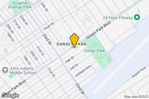 Map Image of the Property - 2424 Ocean Park Blvd