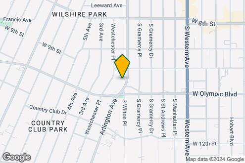 Map Image of the Property - 981 S Wilton Pl