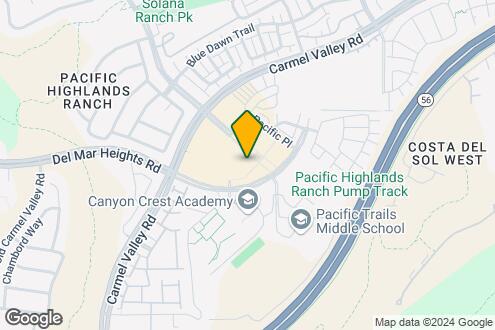 Map Image of the Property - Sola at Pacific Highlands Ranch