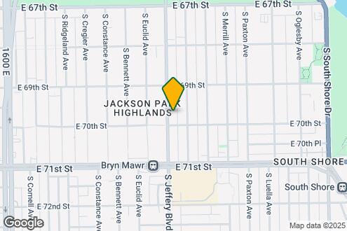 Map Image of the Property - 6947 S Jeffery Blvd