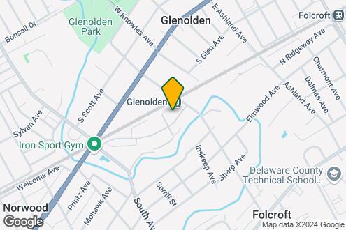 Map Image of the Property - CV @ Glenolden Station