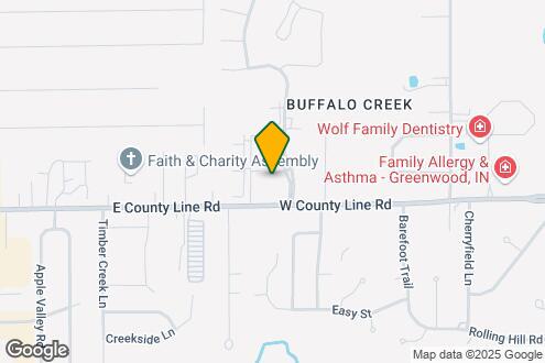 Map Image of the Property - Buffalo Creek Apartments