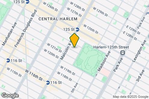 Map Image of the Property - 9 W 122nd St