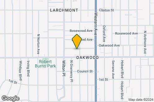 Map Image of the Property - Oakwood Larchmont Village