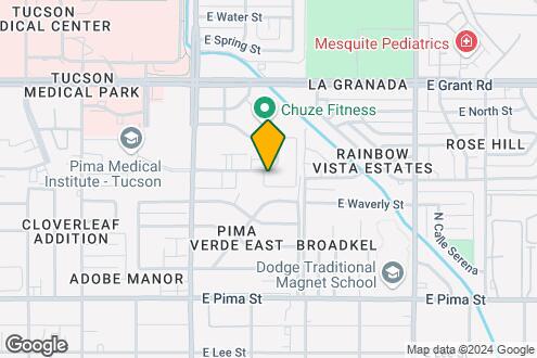 Map Image of the Property - The Lakes Apartments