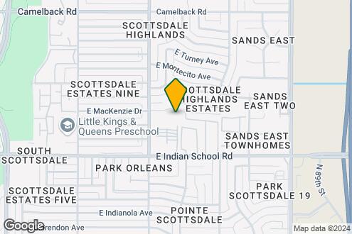 Imagen del Mapa de la Propiedad - Orange Tree Villa Apartments