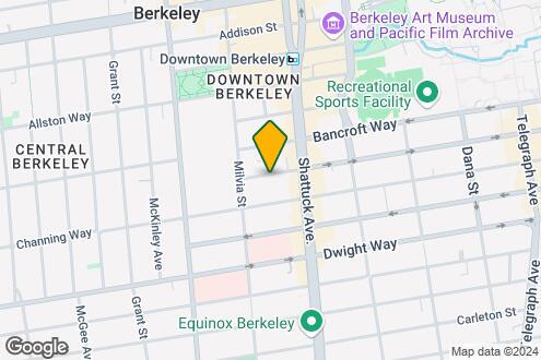 Map Image of the Property - FOUND Study Downtown Berkeley