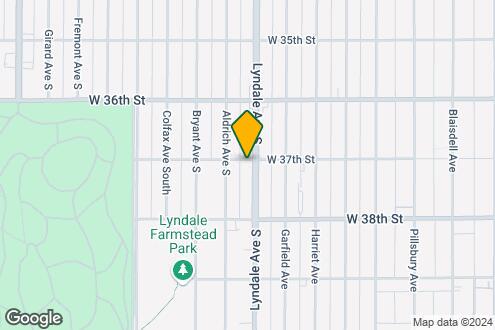 Map Image of the Property - 3700 Lyndale