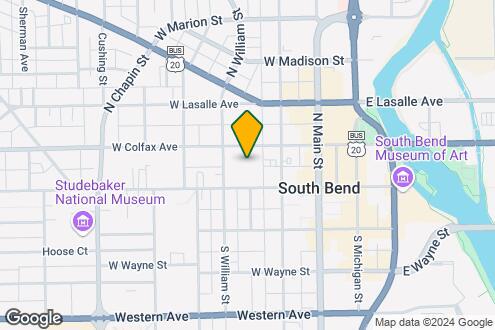 Map Image of the Property - Central High & Stephenson Mills Apartments