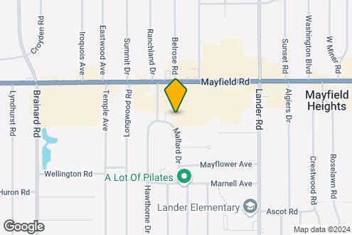 Map Image of the Property - Mayland Manor Apartments