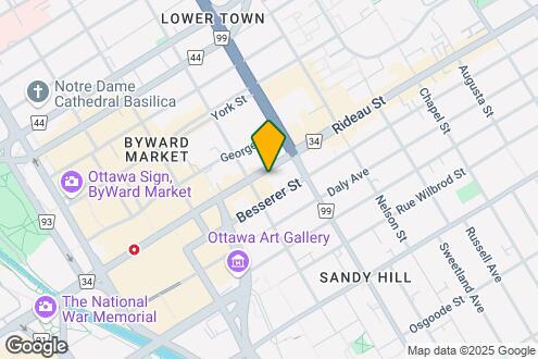 Map Image of the Property - ALMA at Byward Market Ottawa