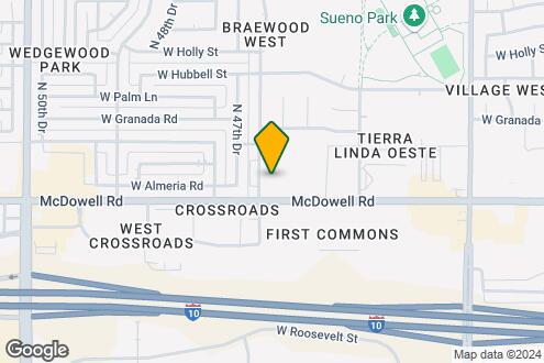 Map Image of the Property - Tides on McDowell