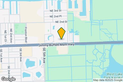 Map Image of the Property - 601 E Dania Beach Blvd