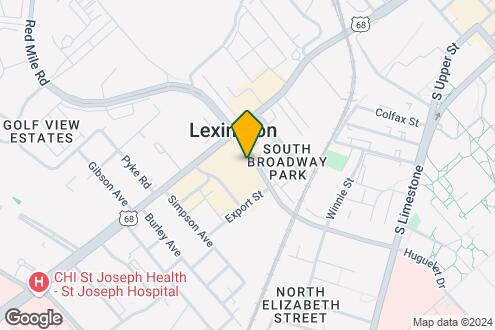 Map Image of the Property - Gateway Lofts Lexington