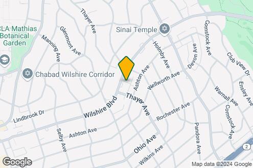 Map Image of the Property - Wilshire Westwood Luxury Apartments