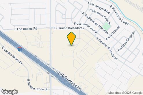 Map Image of the Property - 6458 E Corte Piramide