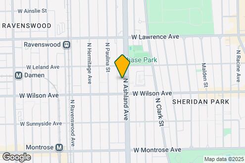 Map Image of the Property - 4624 N Ashland Ave