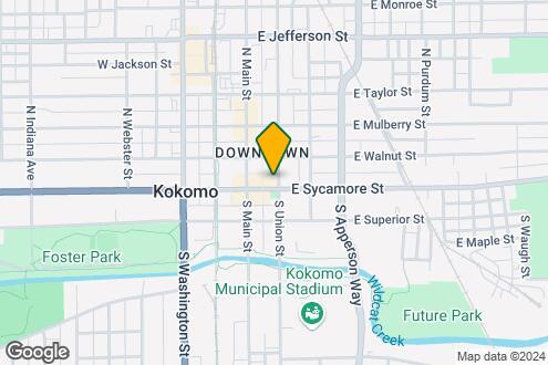 Map Image of the Property - Kokomo Lofts Apartments