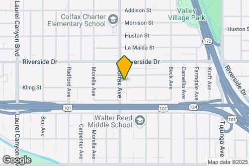 Map Image of the Property - 4710 Colfax Ave