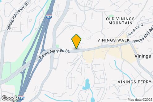 Map Image of the Property - 2735 Paces Ferry Rd SE