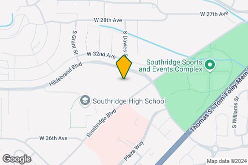 Imagen del Mapa de la Propiedad - Affinity at Southridge 55+