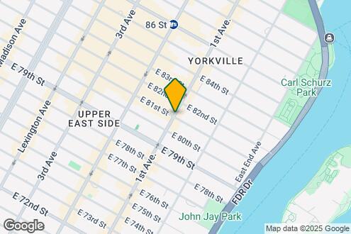 Imagen del Mapa de la Propiedad - 415 E 81st St