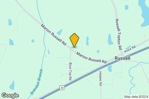 Map Image of the Property - 1719 Marion Russell Rd