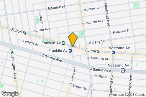 Map Image of the Property - 1134 Fulton Street