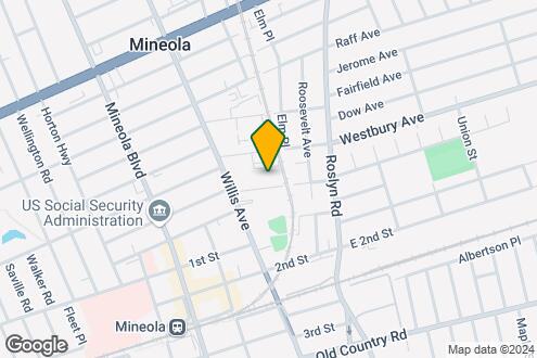 Map Image of the Property - Fairfield Metro at Mineola